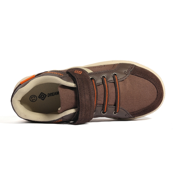 [LilLegends TimberTot] Kids Lightweight Fashion Sneakers - BROWN ORANGE - 3
